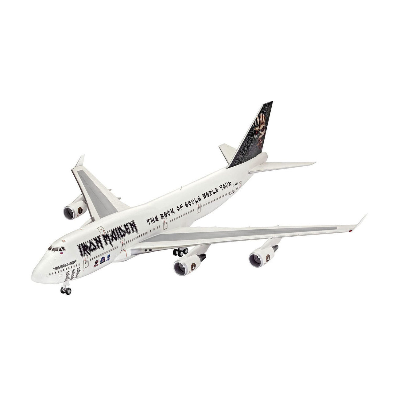 Produktbild Iron Maiden Modellbausatz 1/144 Boeing 747-400 "Ed Force One" 49 cm
