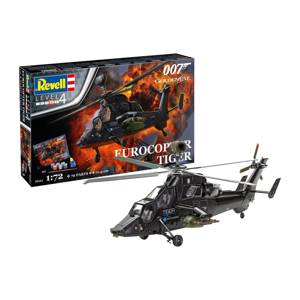 Produktbild James Bond Modellbausatz Geschenkset 1/72 Eurocopter Tiger (GoldenEye)