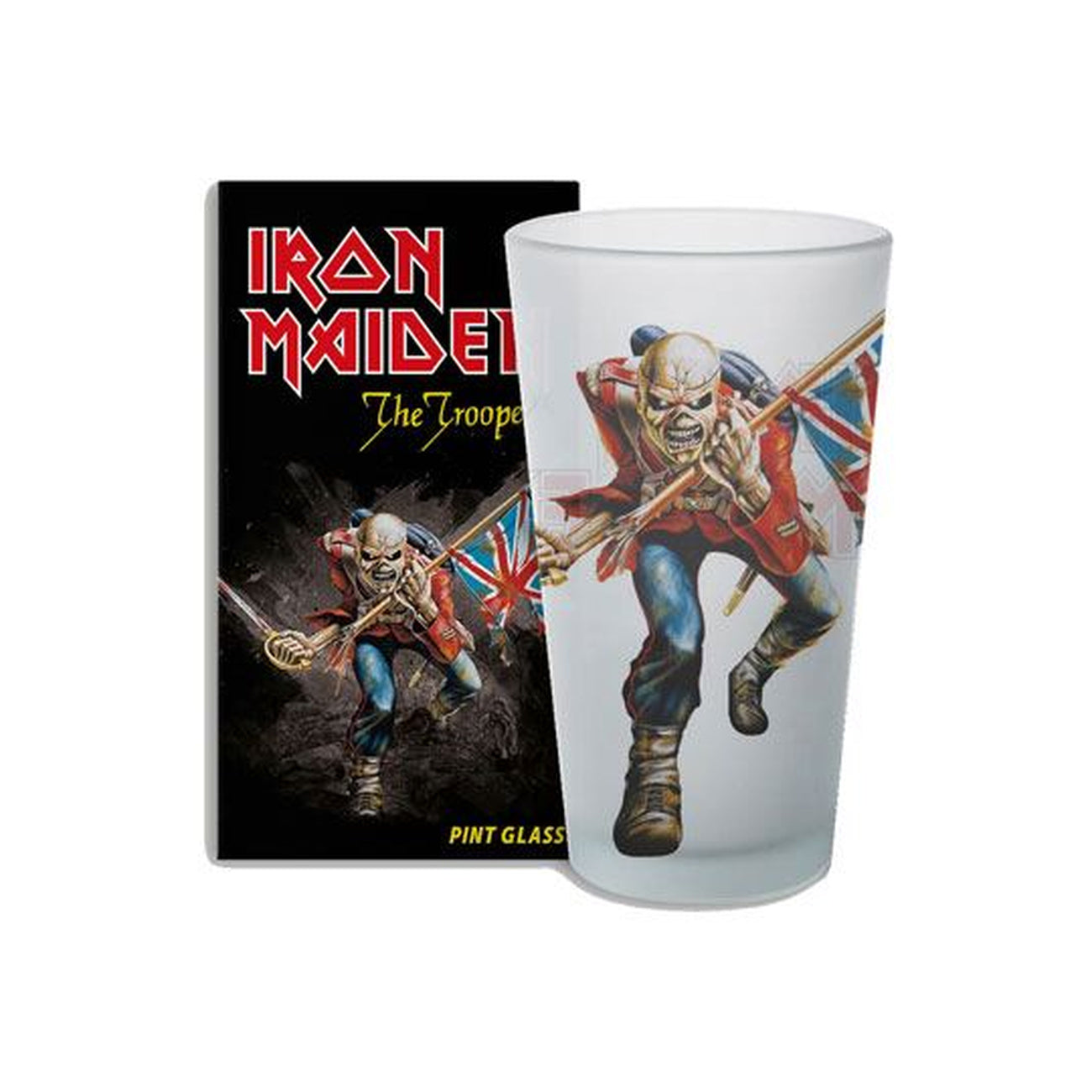 Produktbild Iron Maiden Bierglas The Trooper