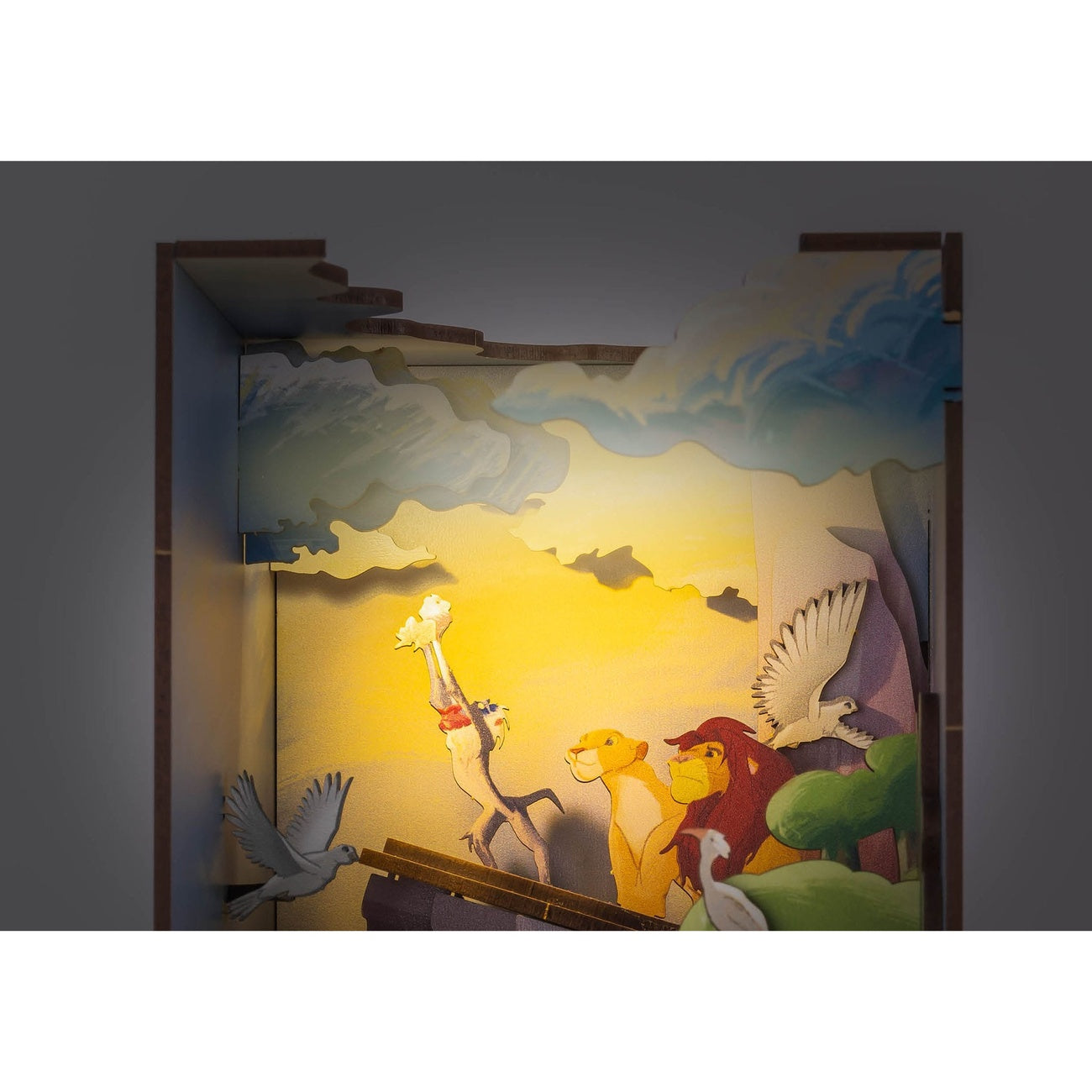 Product image Disney Tiny Adventures Book Nook Mini Diorama The Lion King 23 cm