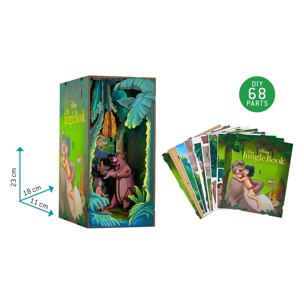Produktbild Disney Tiny Adventures Book Nook Mini-Diorama Das Dschungelbuch 23 cm