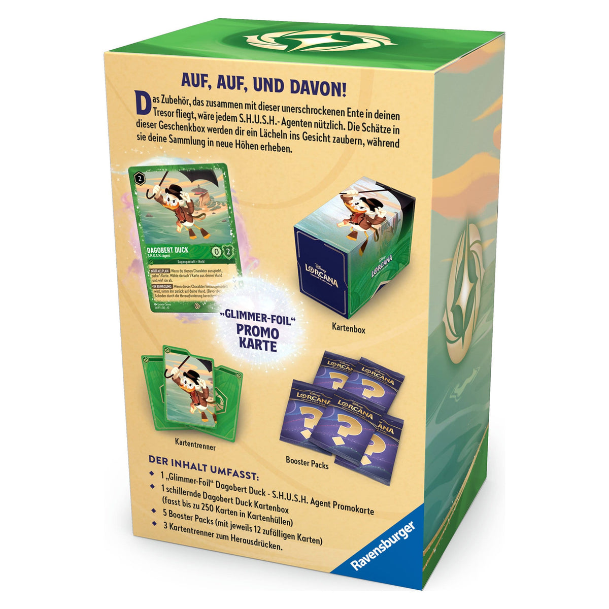 Produktbild Disney Lorcana TCG Dagobert Duck Geschenkbox *Deutsche Edition*