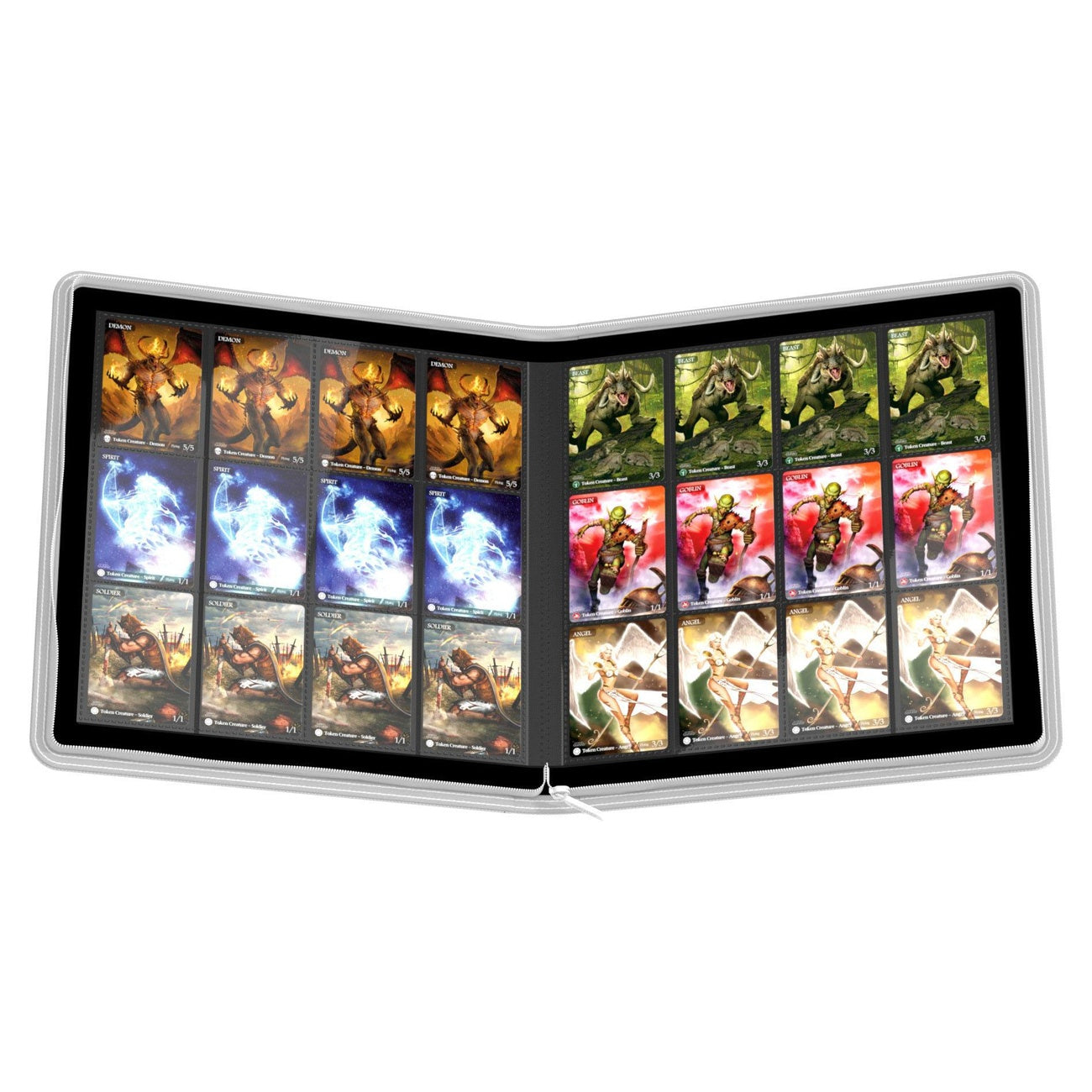 Produktbild Ultimate Guard Zipfolio 480 24-Pocket Xenoskin - White