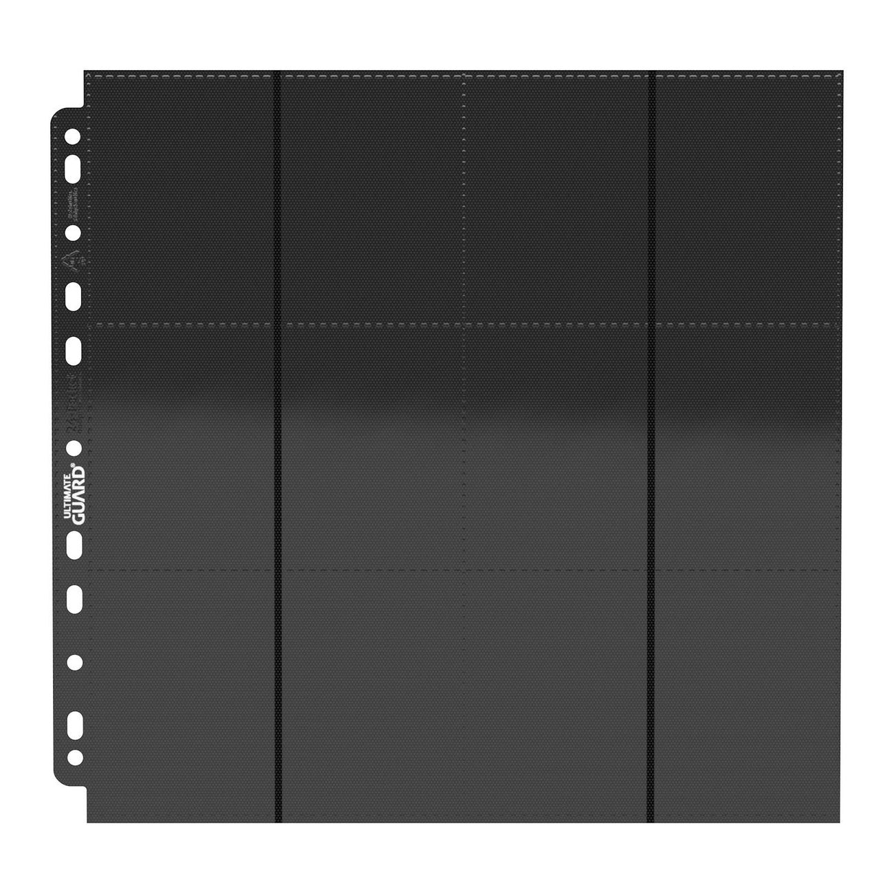 Produktbild Ultimate Guard 24-Pocket QuadRow Pages Side-Loading (10) - Black