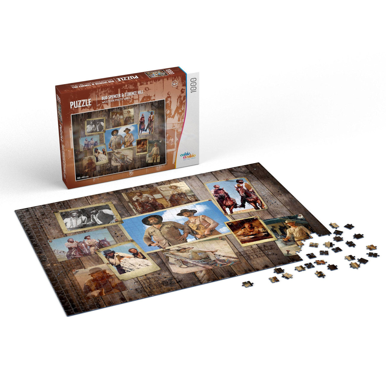 Produktbild Bud Spencer & Terence Hill Puzzle Western Photo Wall (1000 Teile)