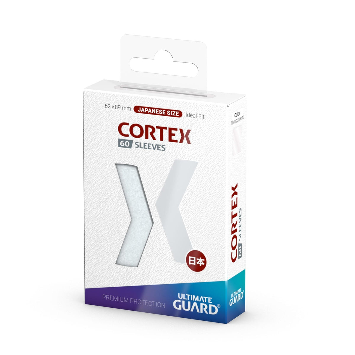 Produktbild Ultimate Guard Cortex Sleeves Japanese Size (60) - Transparent