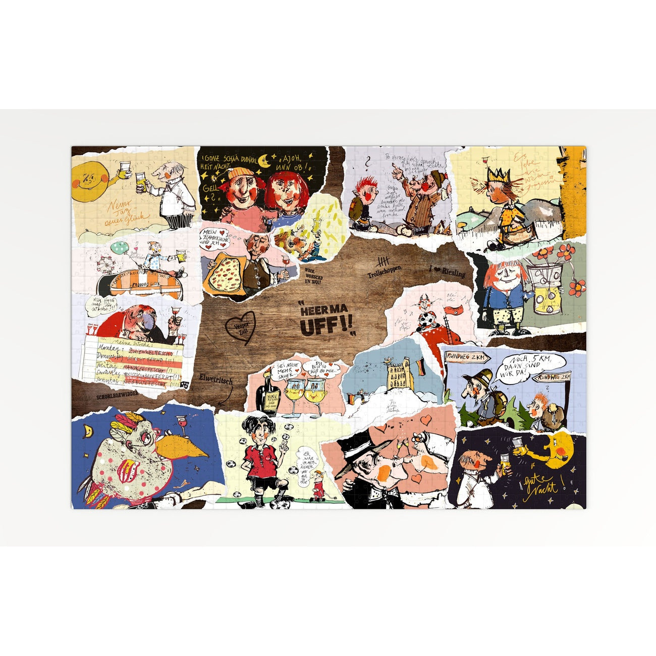Product image Heer Ma Uff!! - The Palatinate Puzzle - 1000 Pieces