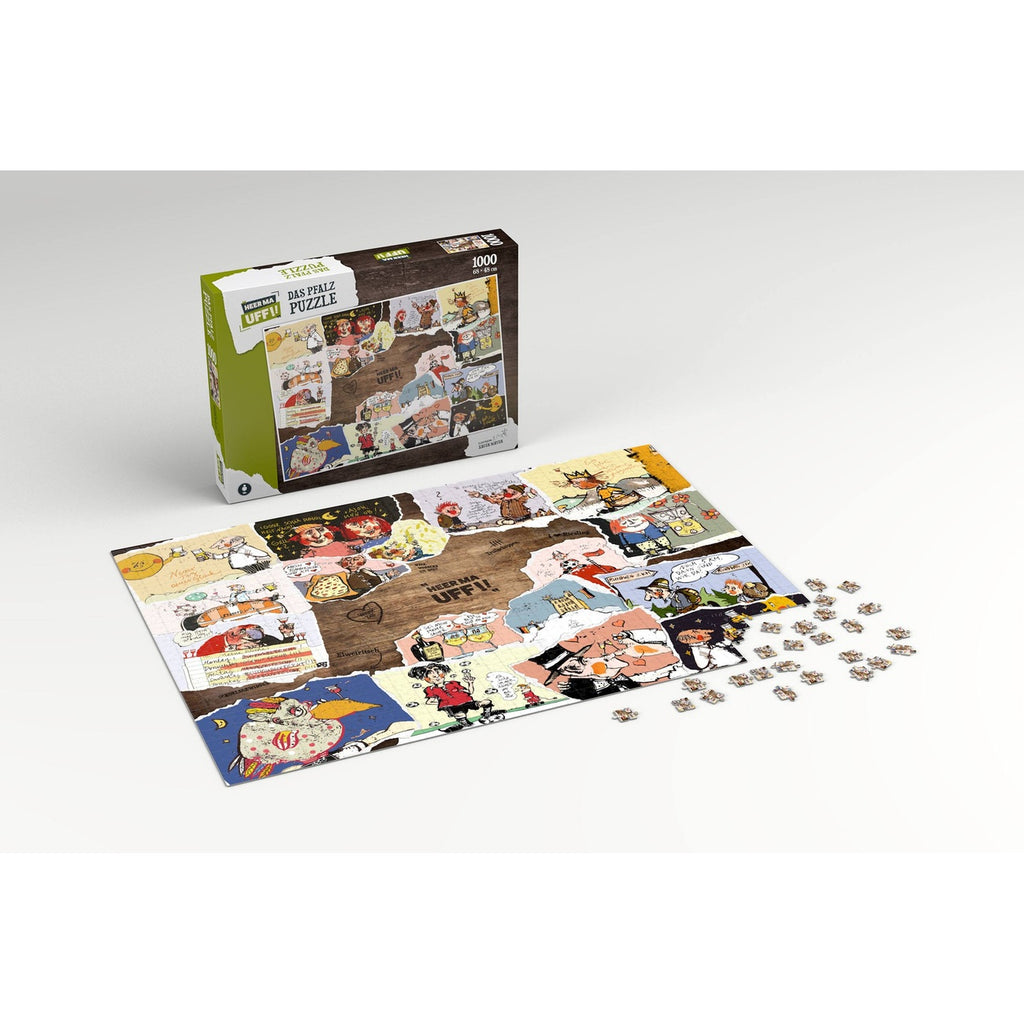 Product image Heer Ma Uff!! - The Palatinate Puzzle - 1000 Pieces