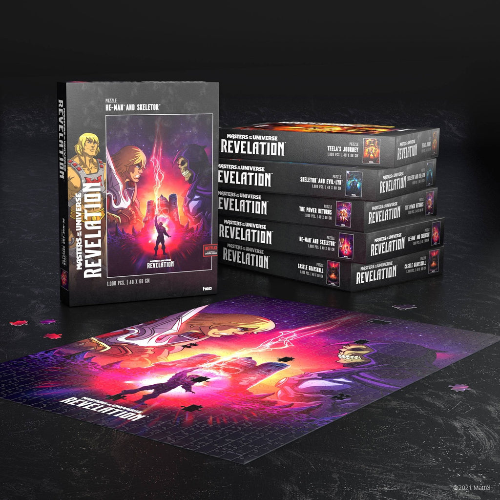 Produktbild Masters of the Universe: Revelation&trade; Puzzle He-Man&trade; and Skeletor&trade; (1000 Teile)