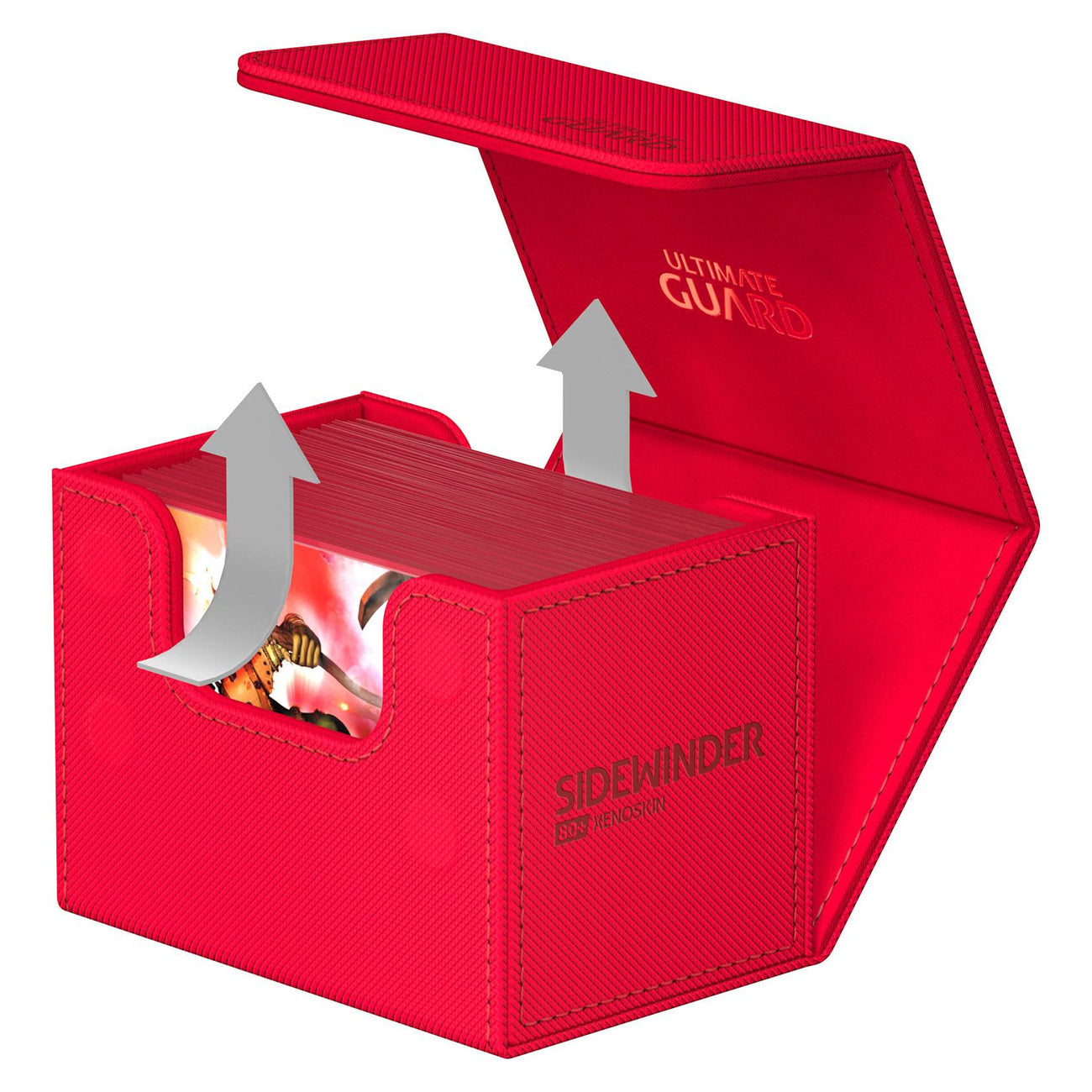 Product image Ultimate Guard Sidewinder 80+ Xenoskin - Red