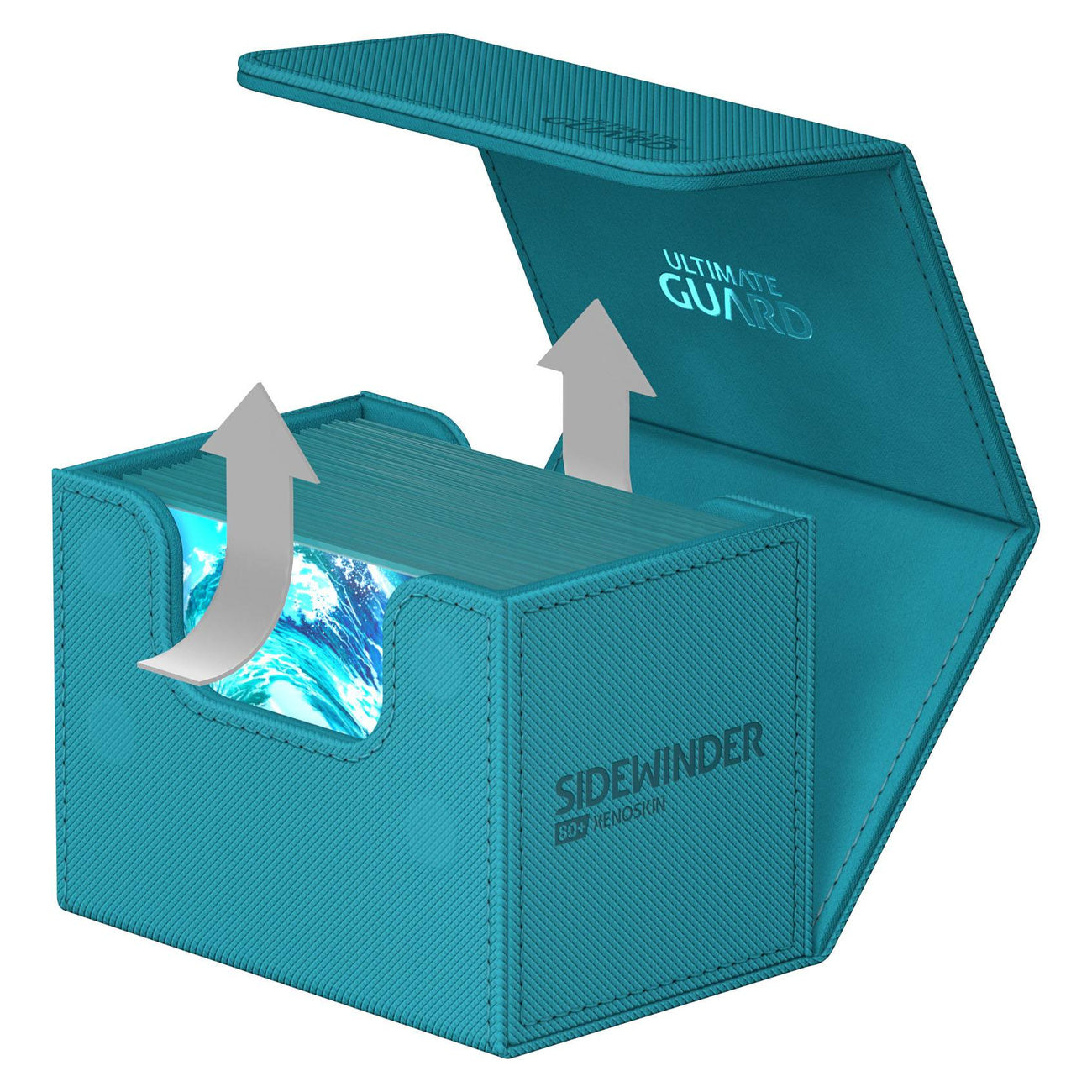 Produktbild Ultimate Guard Sidewinder 80+ Xenoskin - Petrol