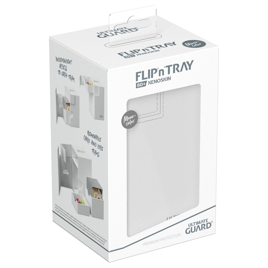 Produktbild Ultimate Guard Flip'n'Tray 80+ Xenoskin - White