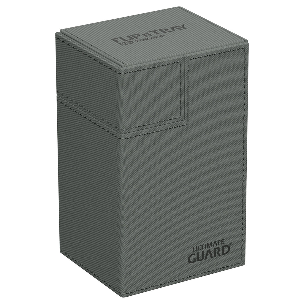 Produktbild Ultimate Guard Flip'n'Tray 80+ XenoSkin Deckbox grau