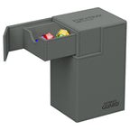 Produktbild Ultimate Guard Flip'n'Tray 80+ XenoSkin Deckbox grau