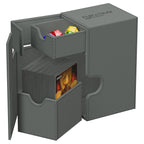 Produktbild Ultimate Guard Flip'n'Tray 80+ XenoSkin Deckbox grau