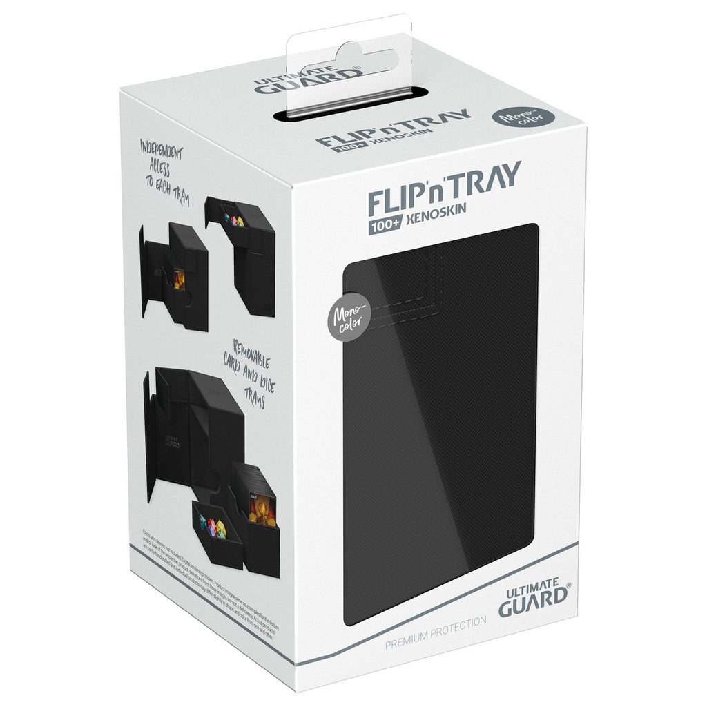 Produktbild Ultimate Guard Flip'n'Tray 100+ Xenoskin - Black