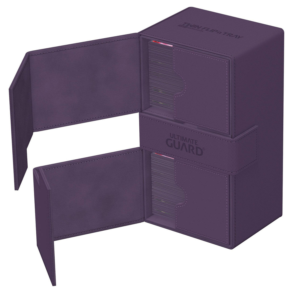 Produktbild Ultimate Guard Twin Flip'n'Tray 200+ Xenoskin - Purple