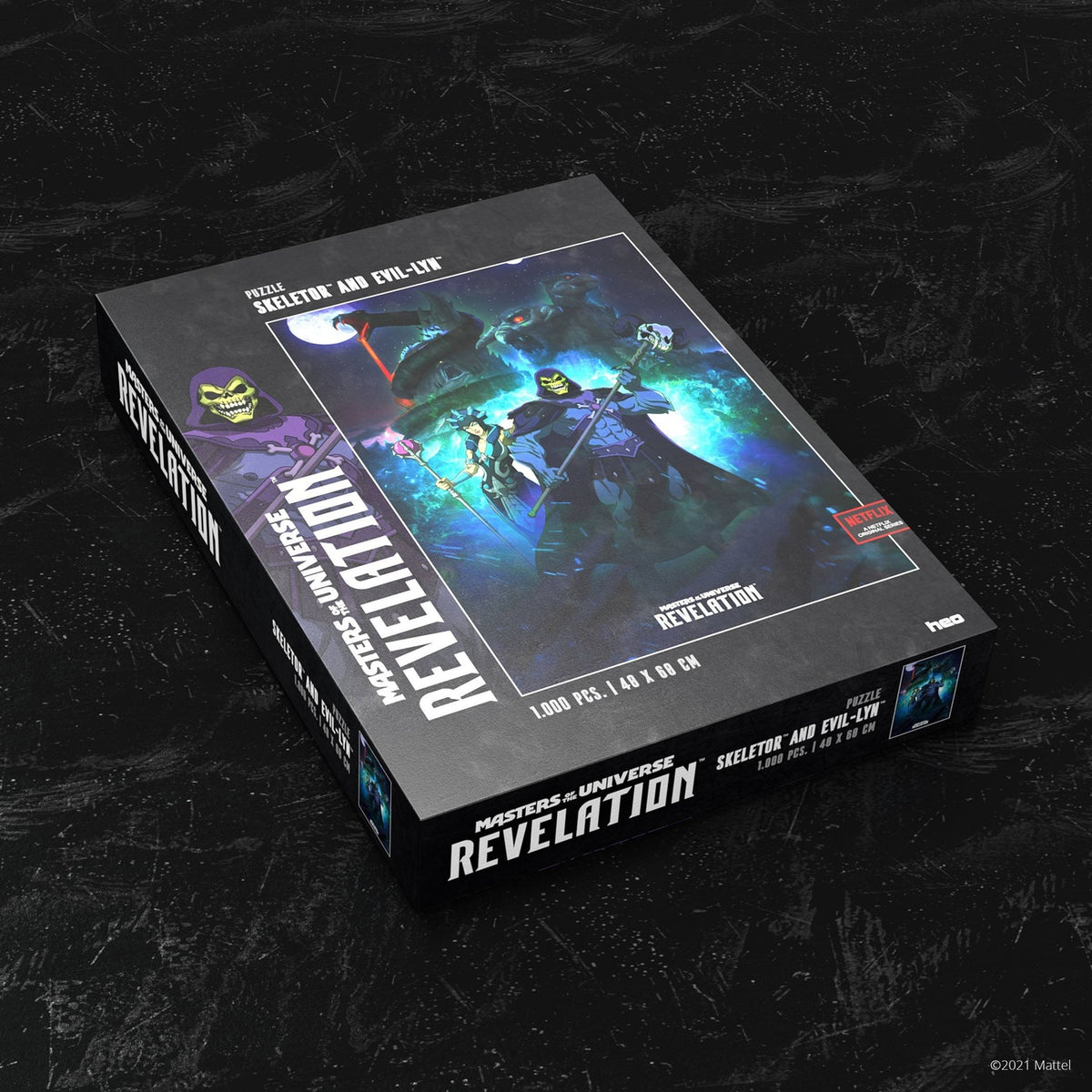 Produktbild Masters of the Universe: Revelation&trade; Puzzle Skeletor&trade; and Evil-Lyn&trade; (1000 Teile)