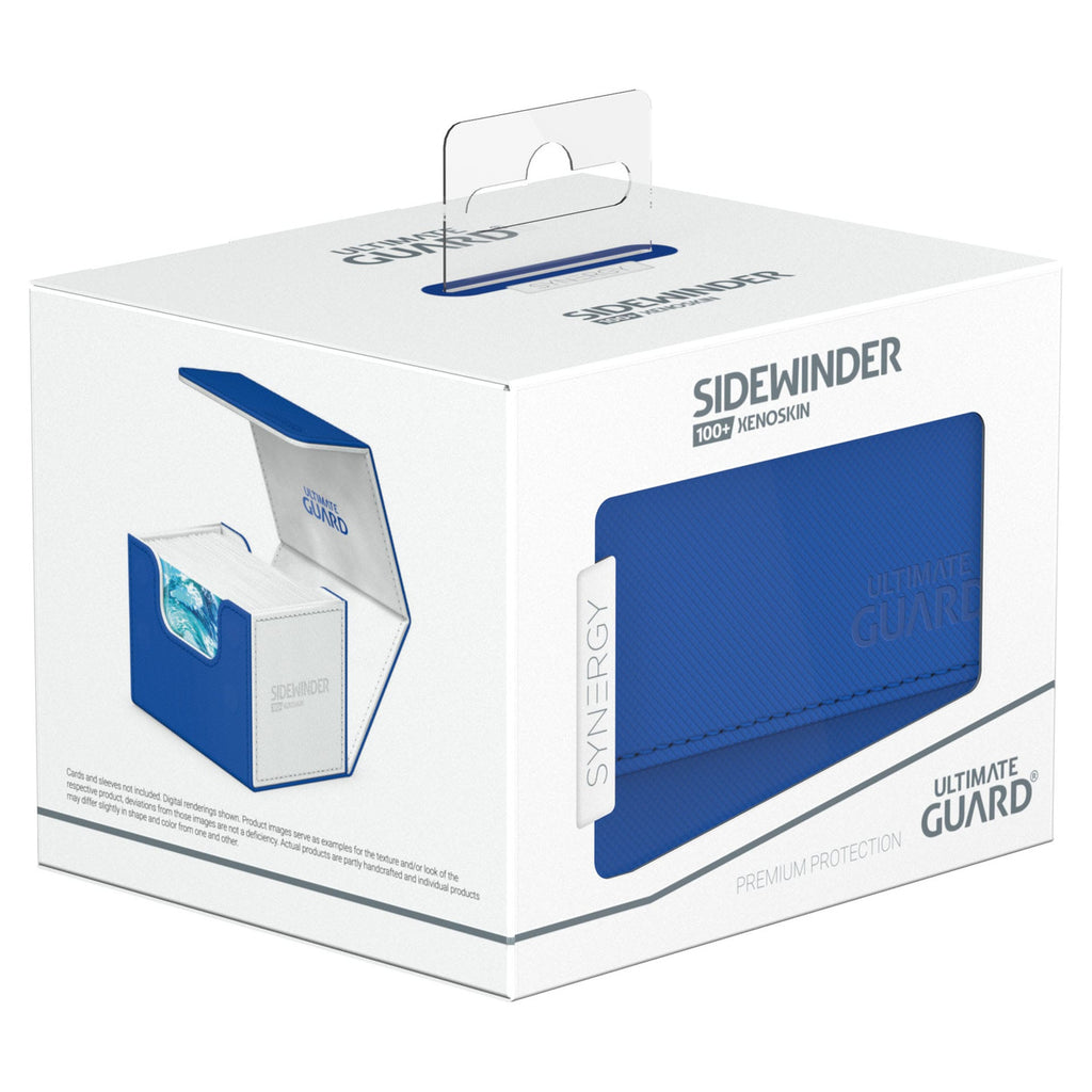 Produktbild Ultimate Guard Sidewinder 100+ Xenoskin Synergy - White/Blue