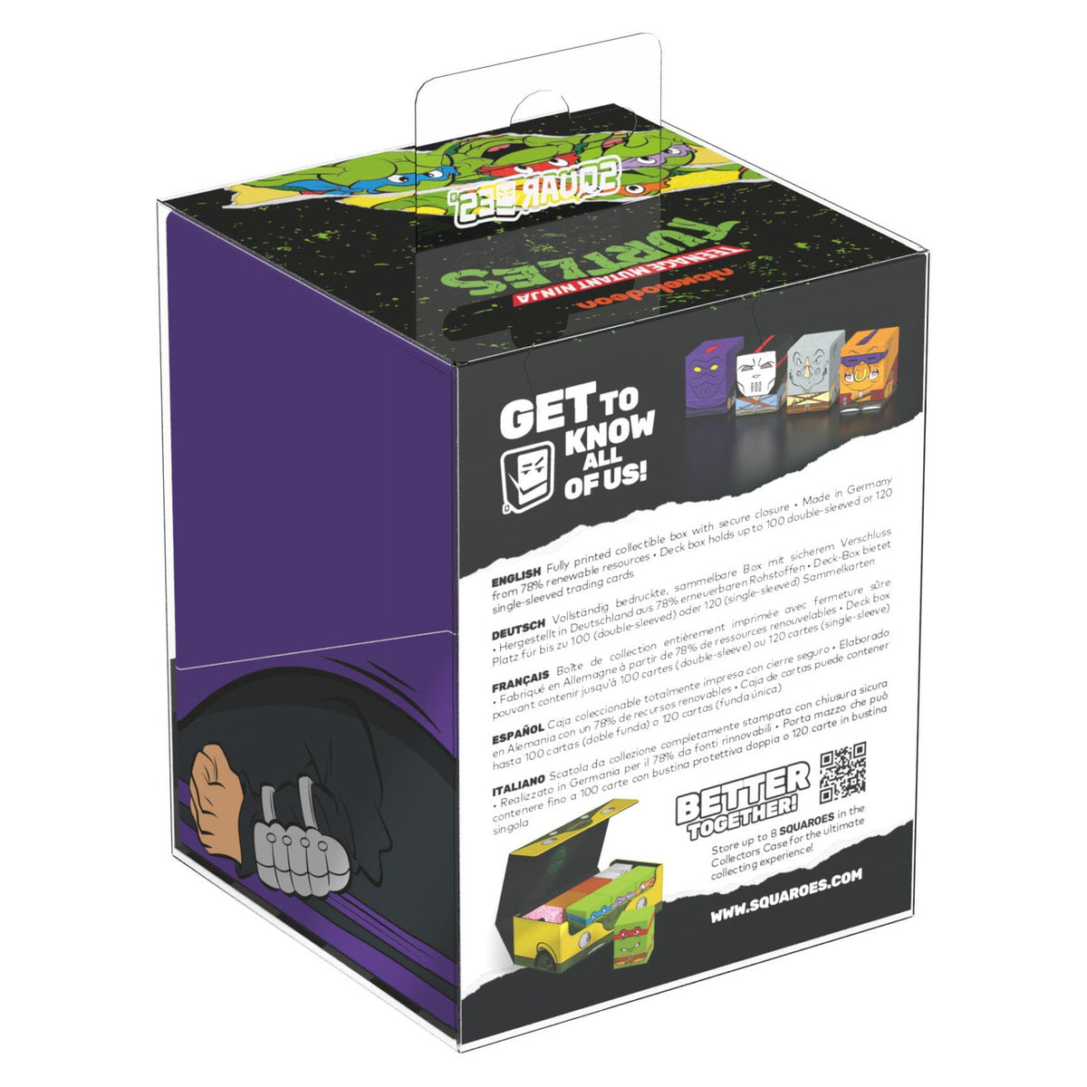 Produktbild Squaroes Squaroe Teenage Mutant Ninja Turtles™ NT013 - FootClan