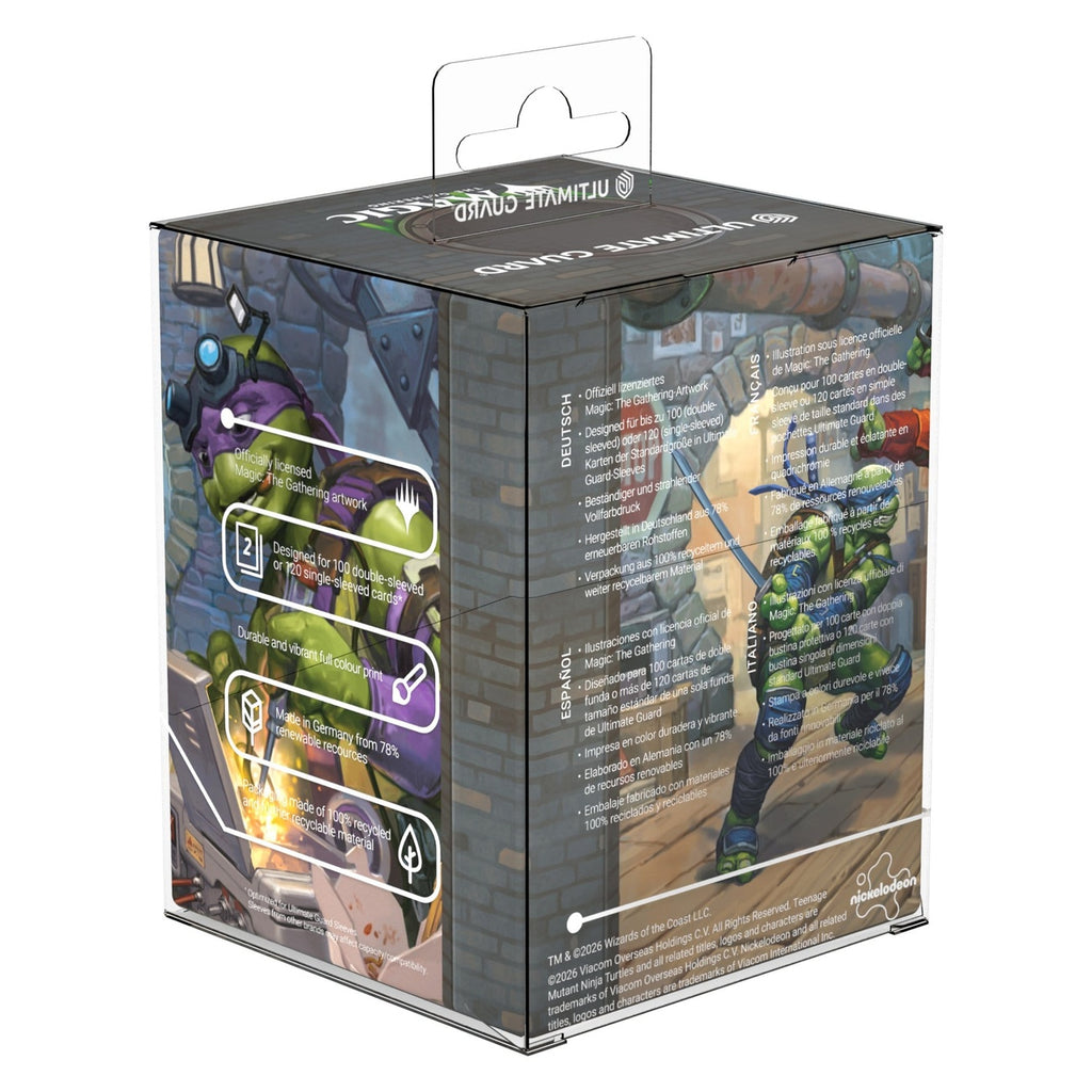 Produktbild Ultimate Guard RTE Boulder 100+ Magic: The Gathering | Teenage Mutant Ninja Turtles - Turtle Lair