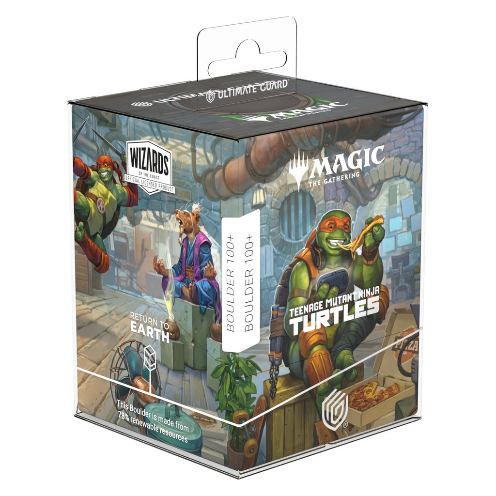 Produktbild Ultimate Guard RTE Boulder 100+ Magic: The Gathering | Teenage Mutant Ninja Turtles - Turtle Lair