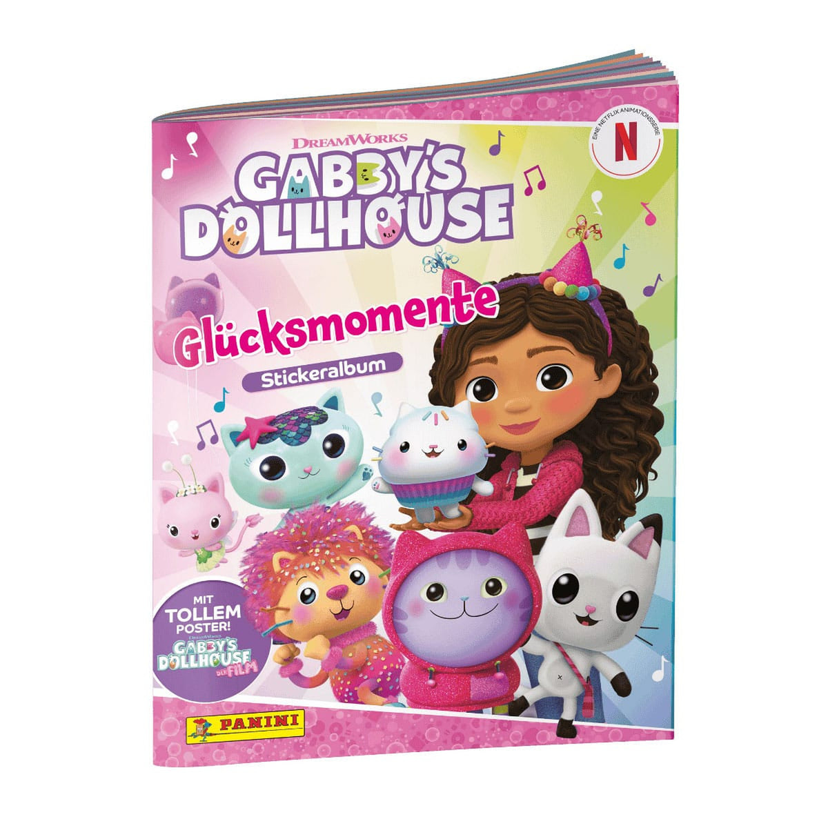 Produktbild Gabby's Dollhouse Glücksmomente Sticker Collection Album *Deutsche Version*
