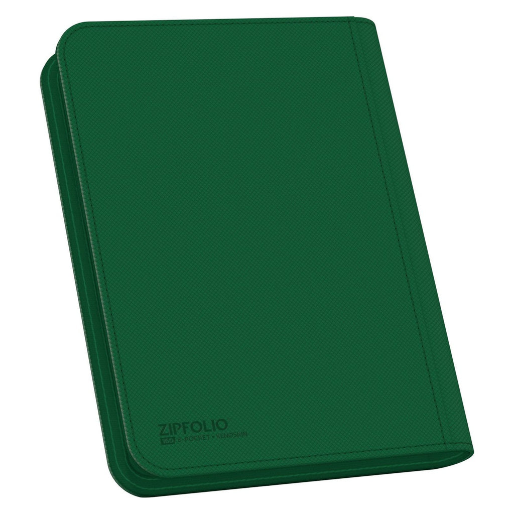 Produktbild Ultimate Guard Zipfolio 160 8-Pocket Xenoskin - Green