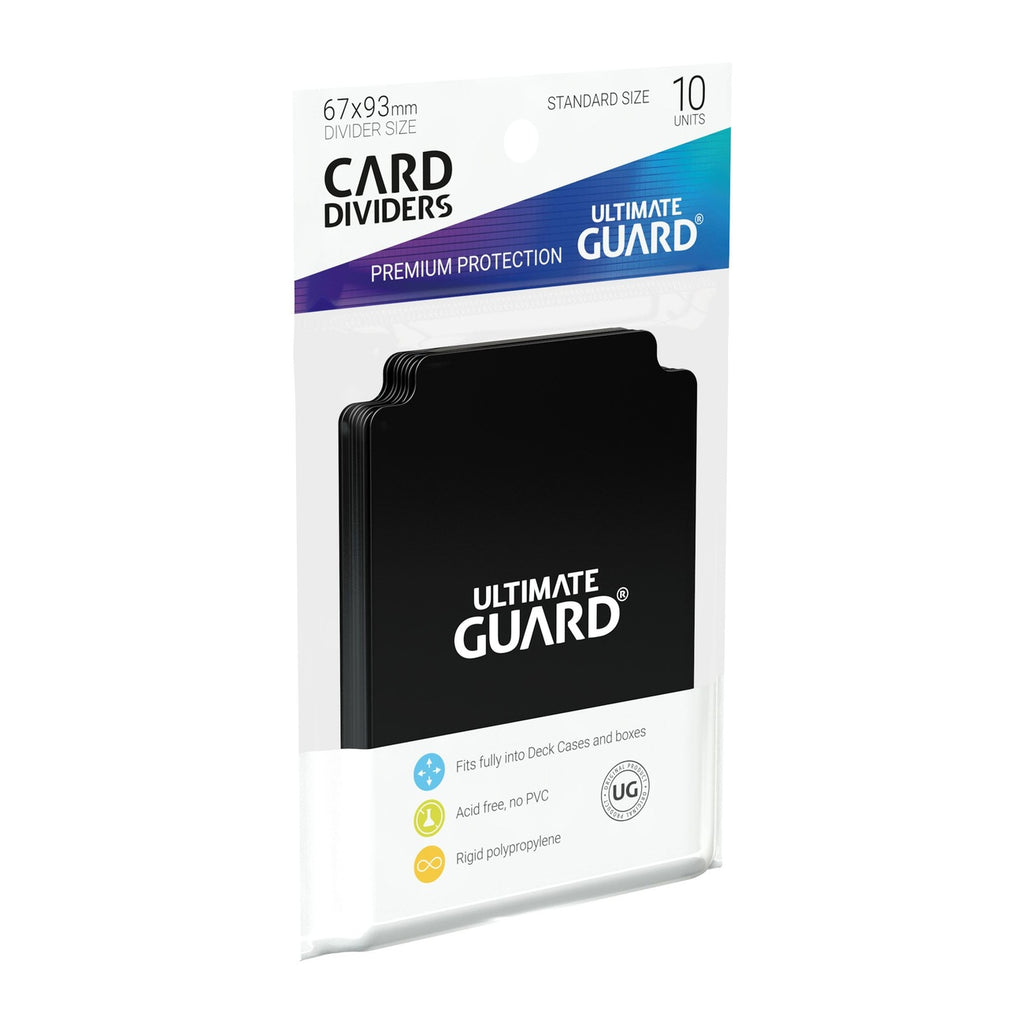 Produktbild Ultimate Guard Card Dividers Standard Size (10) - Black