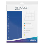 Produktbild Ultimate Guard 18-Pocket Pages Side-Loading (10) - Blue