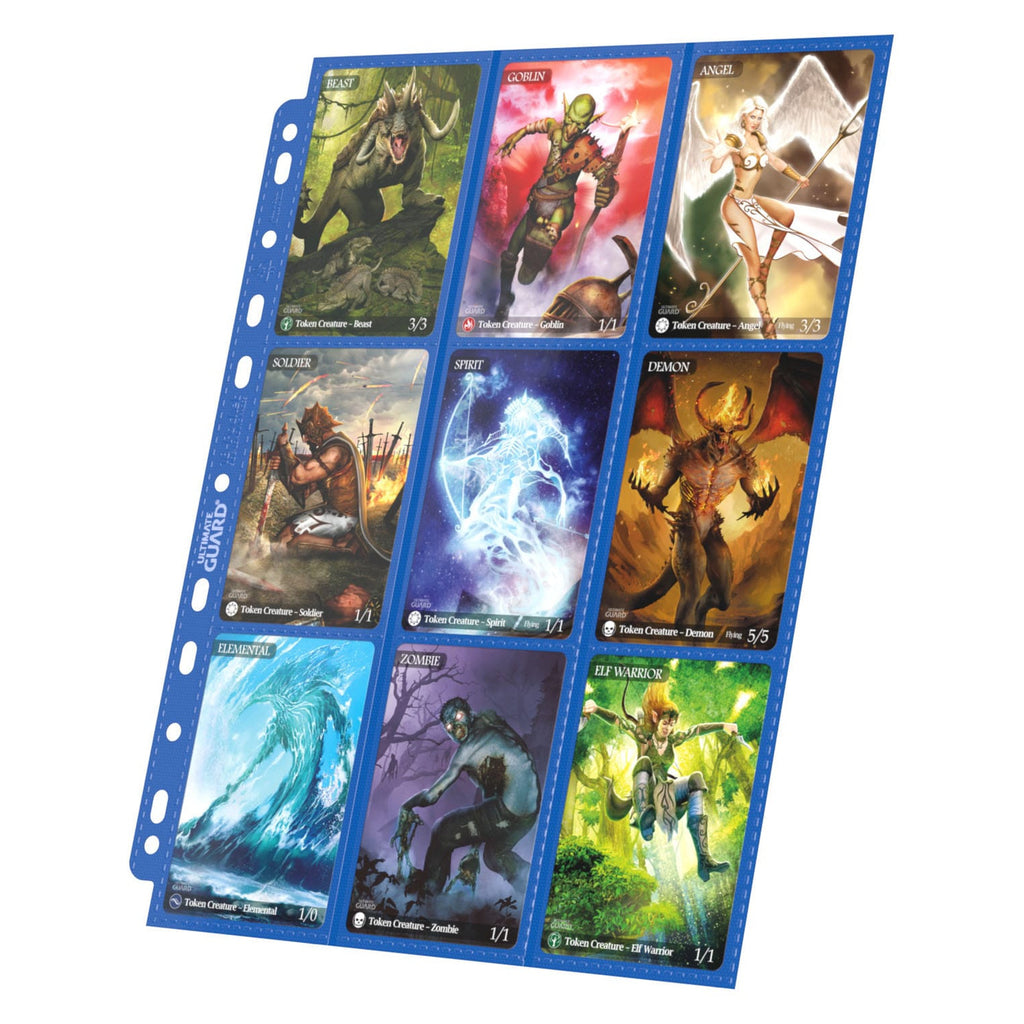 Produktbild Ultimate Guard 18-Pocket Pages Side-Loading (10) - Blue