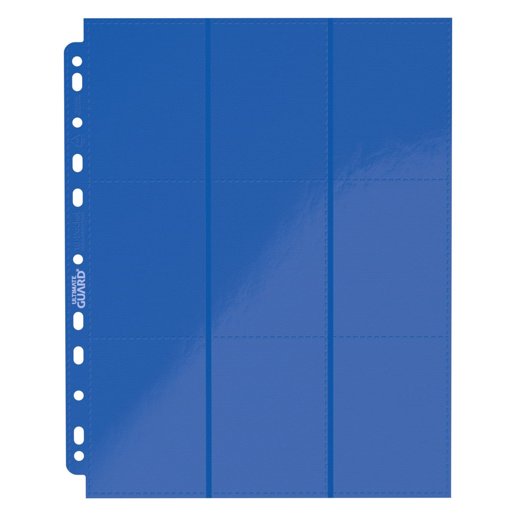 Produktbild Ultimate Guard 18-Pocket Pages Side-Loading (10) - Blue