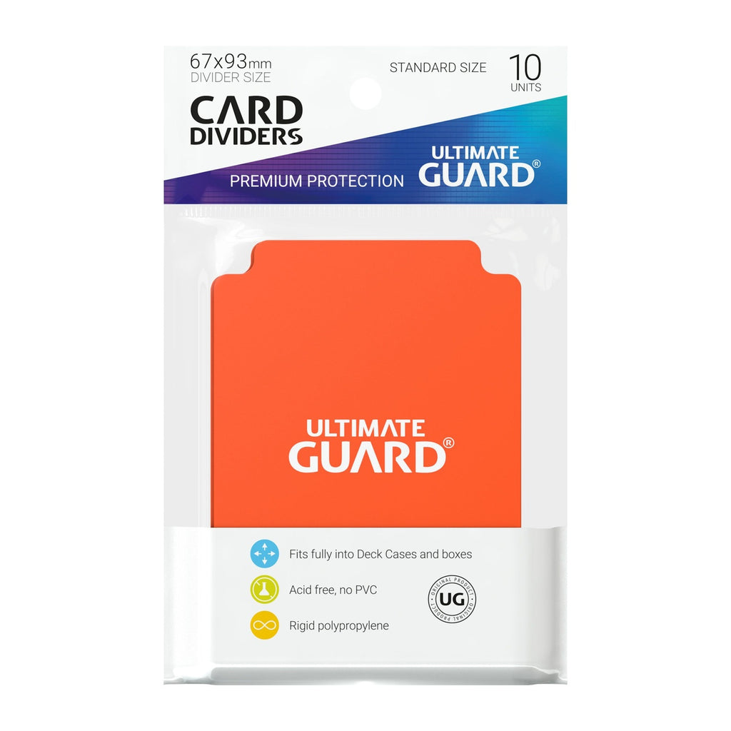 Produktbild Ultimate Guard Card Dividers Standard Size (10) - Orange