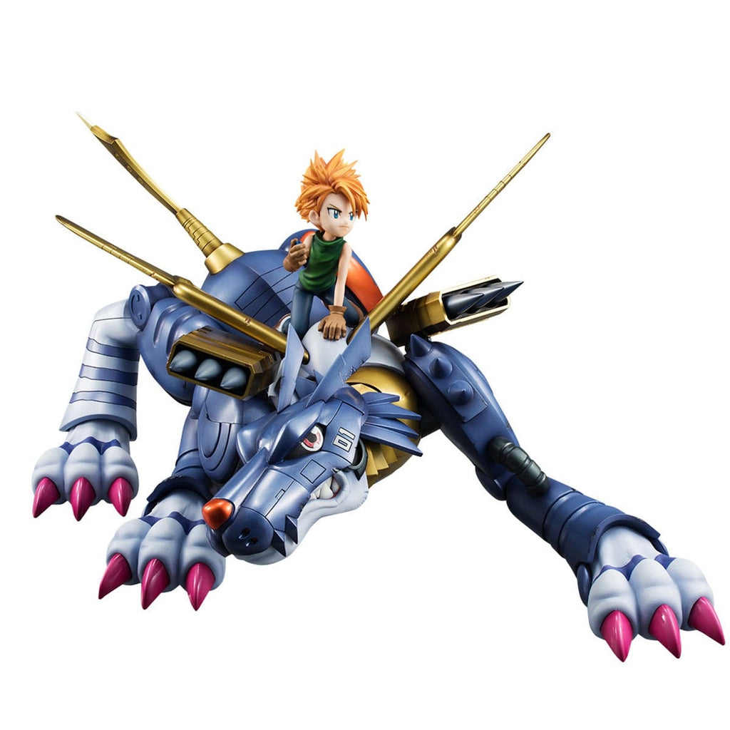 Produktbild Digimon Adventure Precious G.E.M. Serie PVC Statue Metal Garurumon & Ishida Yamato 30 cm