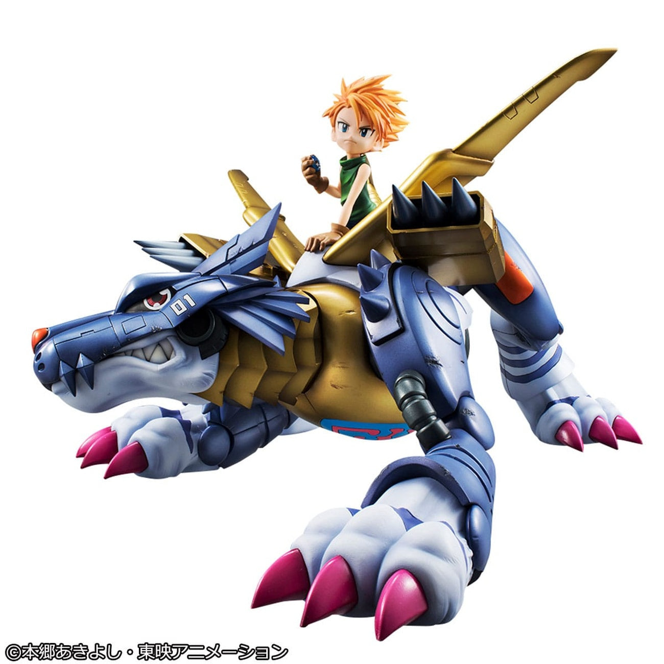 Produktbild Digimon Adventure Precious G.E.M. Serie PVC Statue Metal Garurumon & Ishida Yamato 30 cm