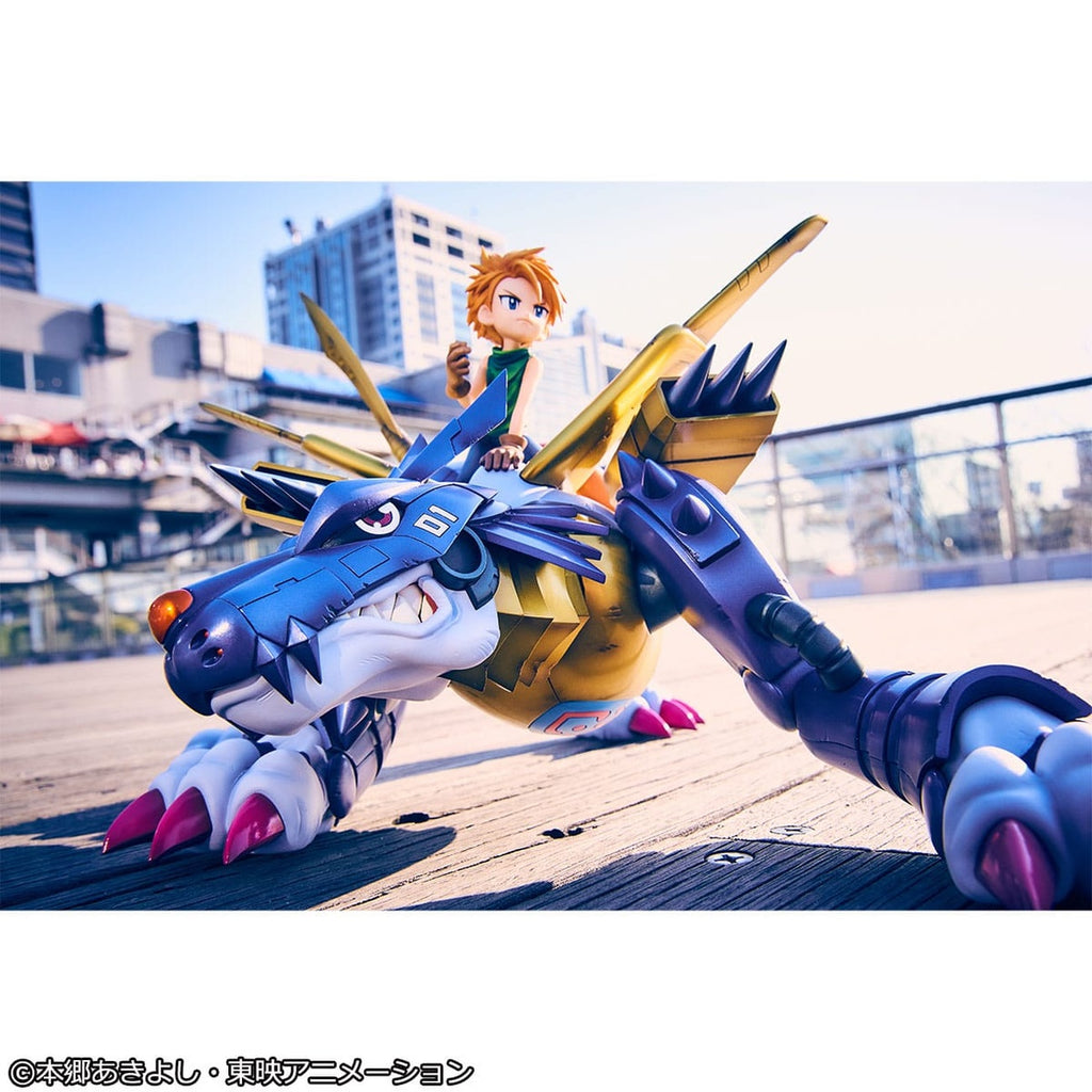 Produktbild Digimon Adventure Precious G.E.M. Serie PVC Statue Metal Garurumon & Ishida Yamato 30 cm