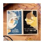 Produktbild Mein Nachbar Totoro Sticker Catbus & Flying Totoro Retro