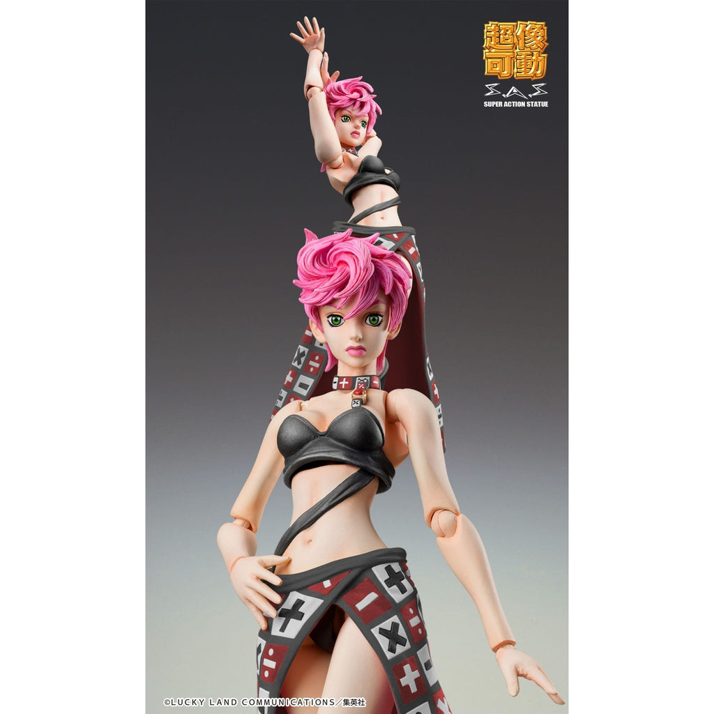 Produktbild JoJo's Bizarre Adventure Part 5 Super Action Actionfigur Trish Una Black Ver. 15 cm