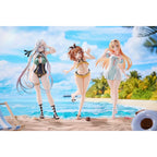 Produktbild Atelier Ryza: Ever Darkness & the Secret Hideout PVC Statuen 3er-Set 1/7 Ryza, Klaudia, Lila: Swimsuit Ver.