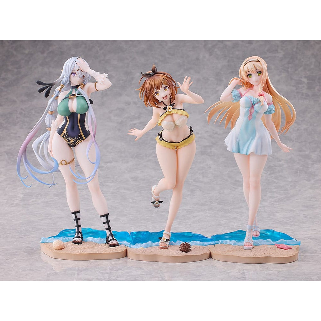 Produktbild Atelier Ryza: Ever Darkness & the Secret Hideout PVC Statuen 3er-Set 1/7 Ryza, Klaudia, Lila: Swimsuit Ver.
