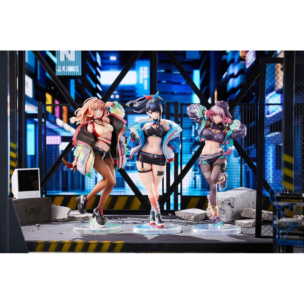 Produktbild Gridman Universe PVC Statuen 3er-Pack 1/7 Rikka Takarada, Akane Shinjo, Yume Minami: Dreamy Divas Ver.