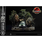 Produktbild Jurassic World: The Lost World Statue 1/15 T-Rex Cliff Attack 53 cm