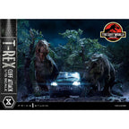 Produktbild Jurassic World: The Lost World Statue 1/15 T-Rex Cliff Attack 53 cm