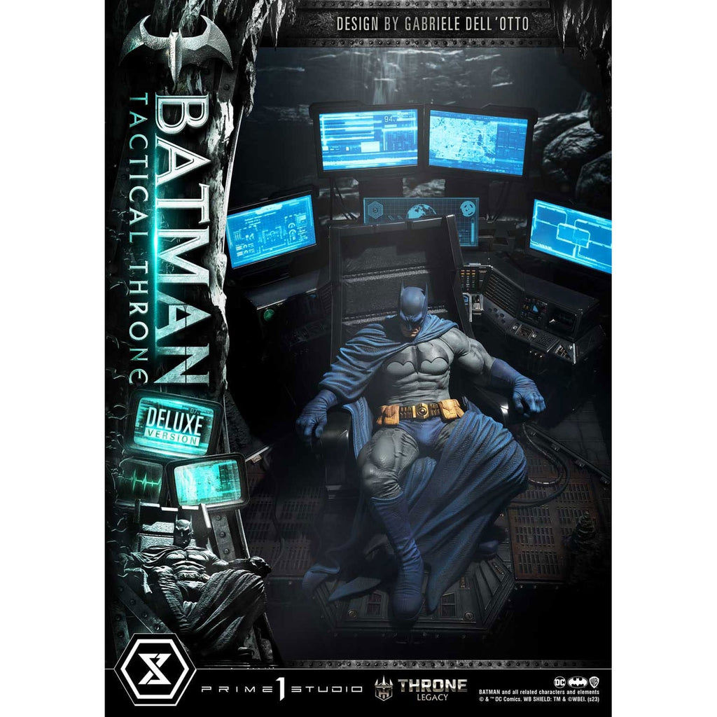 Produktbild DC Comics Throne Legacy Collection Statue 1/3 Batman Tactical Throne Deluxe Bonus Version 57 cm