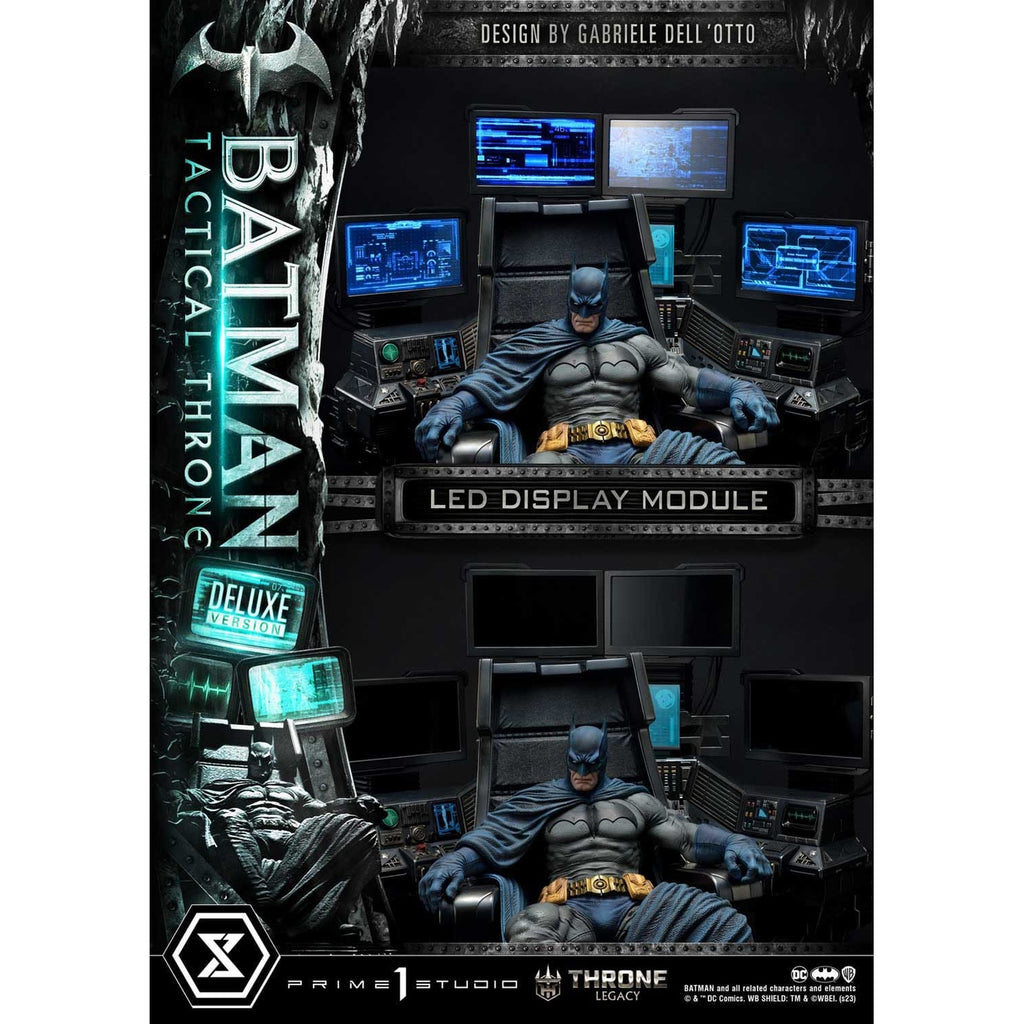 Produktbild DC Comics Throne Legacy Collection Statue 1/3 Batman Tactical Throne Deluxe Bonus Version 57 cm