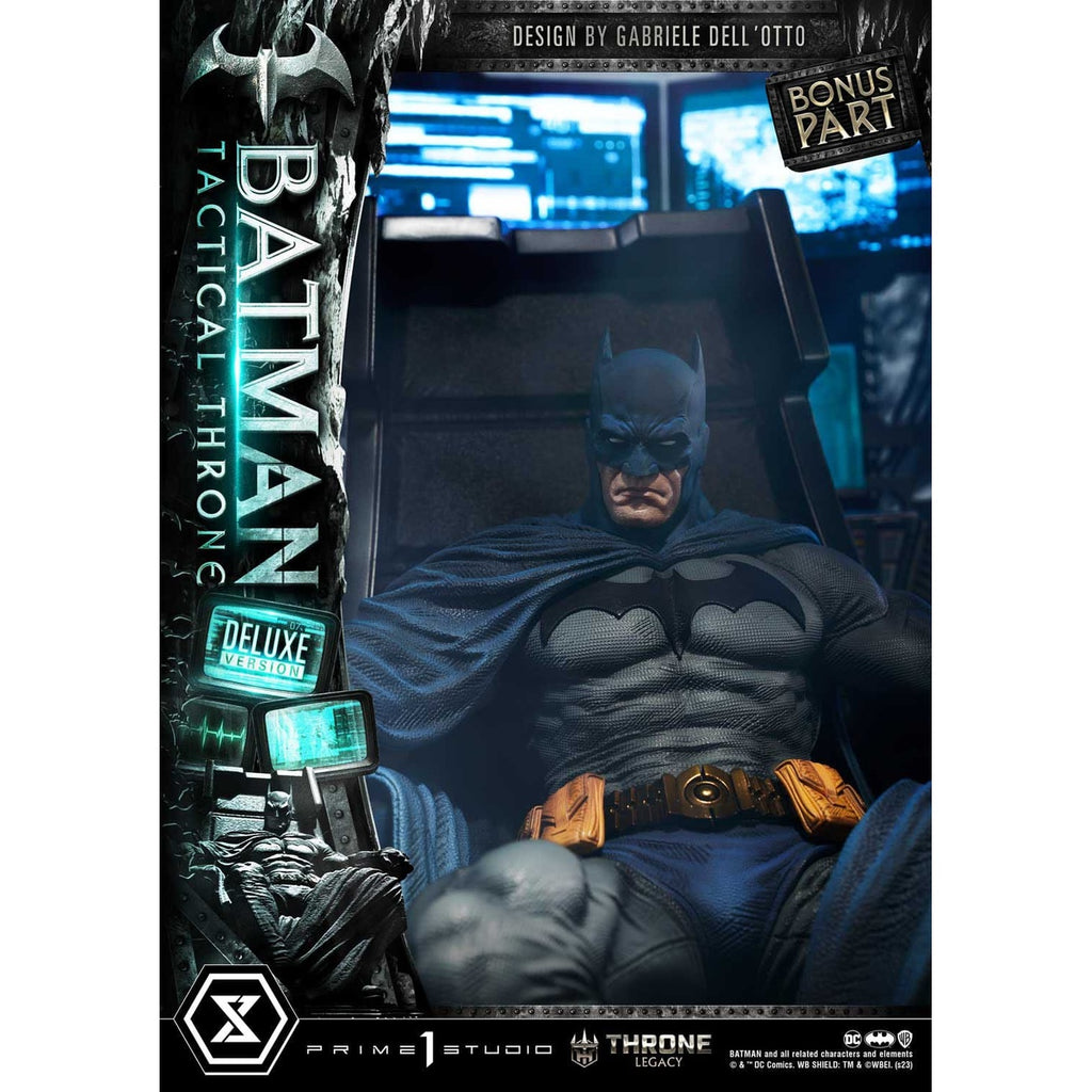 Produktbild DC Comics Throne Legacy Collection Statue 1/3 Batman Tactical Throne Deluxe Bonus Version 57 cm