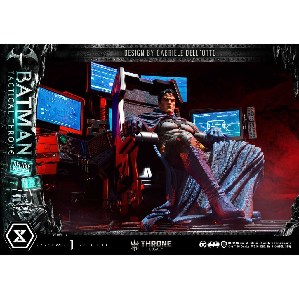 Produktbild DC Comics Throne Legacy Collection Statue 1/3 Batman Tactical Throne Deluxe Bonus Version 57 cm