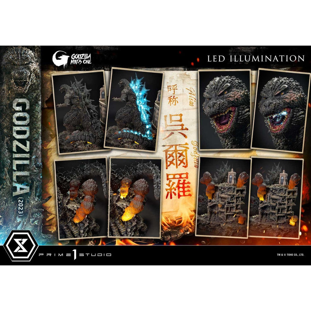 Produktbild Godzilla Minus One Diorama Masterline Series Godzilla 2023 70 cm