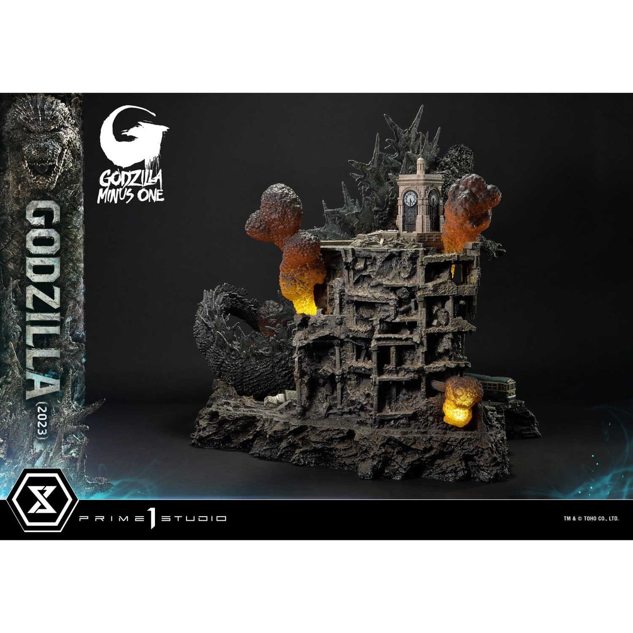 Produktbild Godzilla Minus One Diorama Masterline Series Godzilla 2023 70 cm