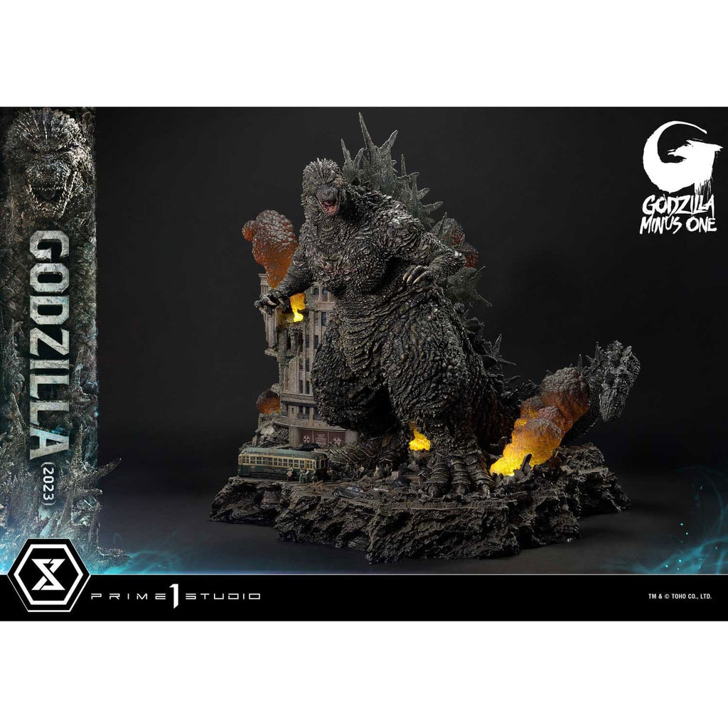 Produktbild Godzilla Minus One Diorama Masterline Series Godzilla 2023 Bonus Version 70 cm